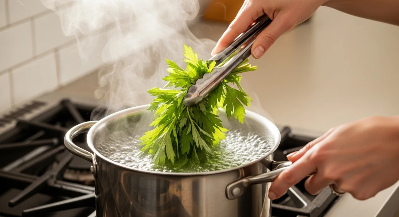 쑥 쓴맛 제거의 첫걸음: 올바른 손질 및 전처리 비법