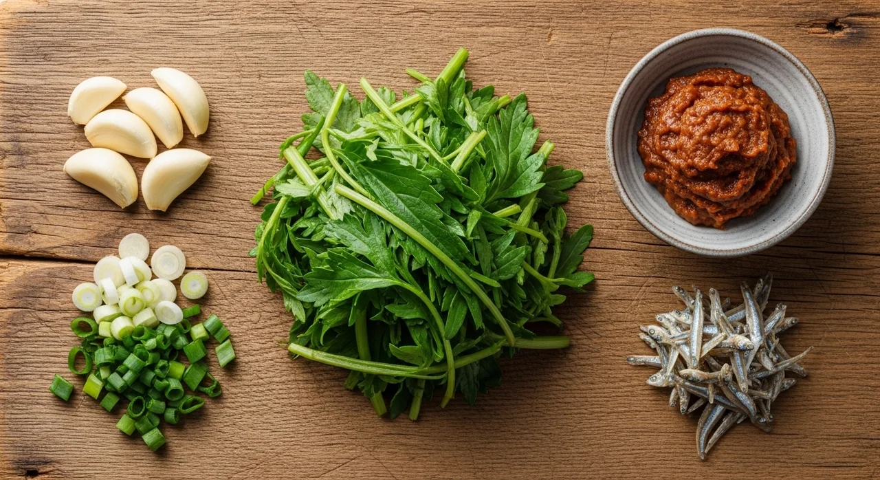 쑥국 쓴맛을 잡는 황금 레시피: 기본 재료와 양념의 조화
