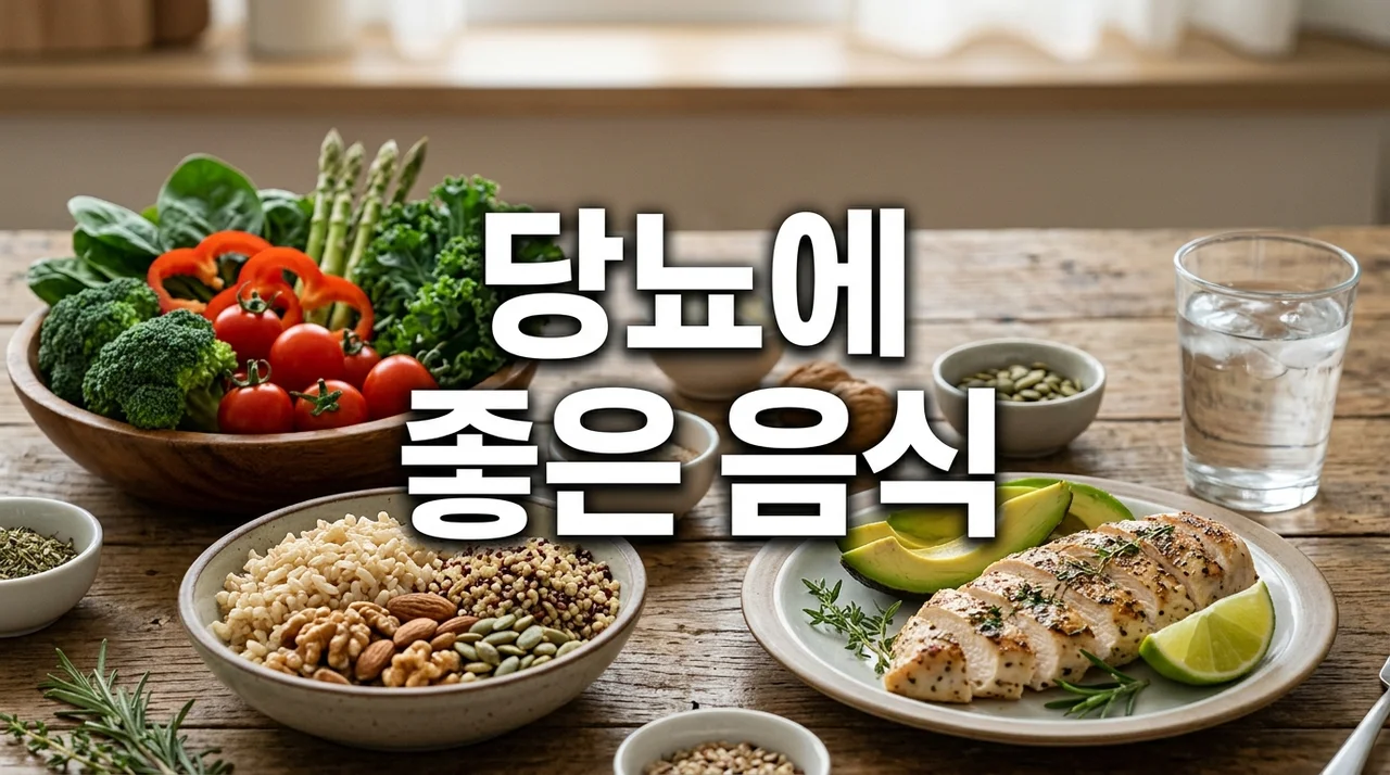 당뇨에 좋은 음식과 나쁜 음식: 혈당 관리 식단 완벽 가이드