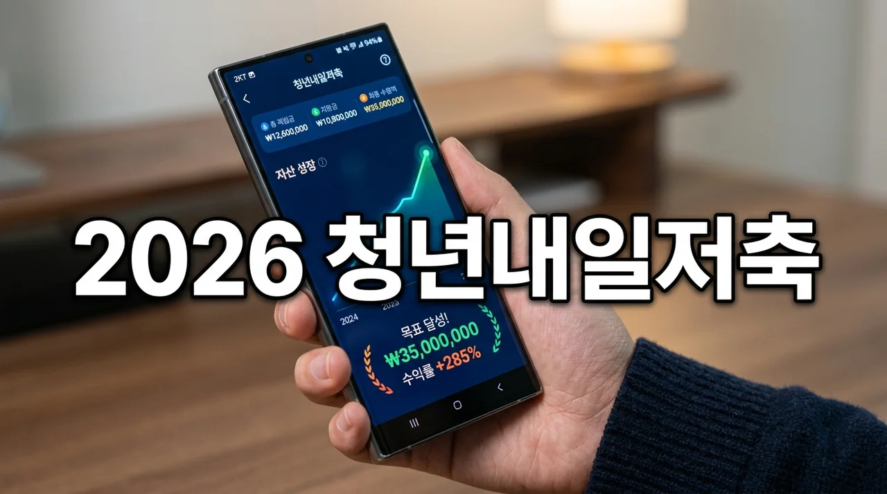 2026년 청년내일저축계좌: 신청 조건, 혜택, 신청 방법 완벽 가이드