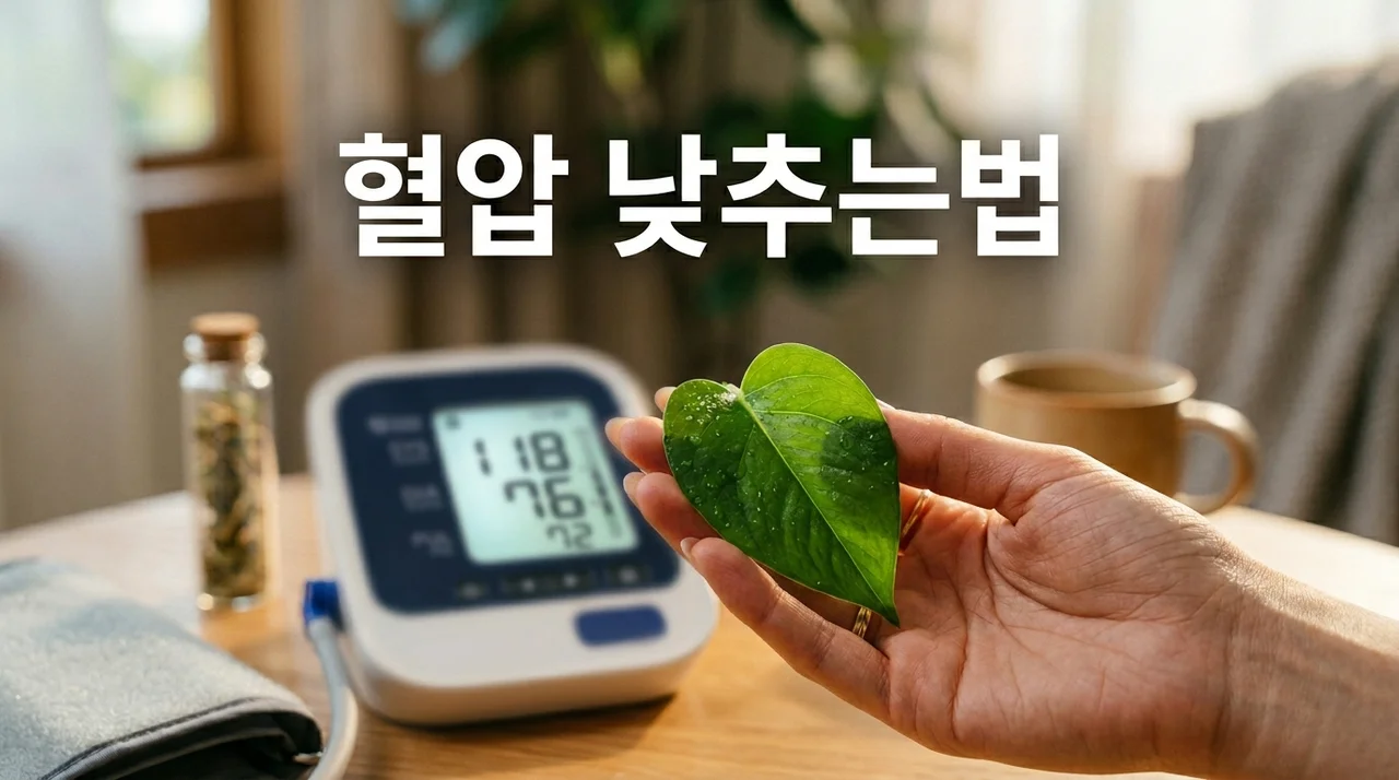 혈압 낮추는법: 고혈압 관리의 핵심 생활 습관과 식단 총정리