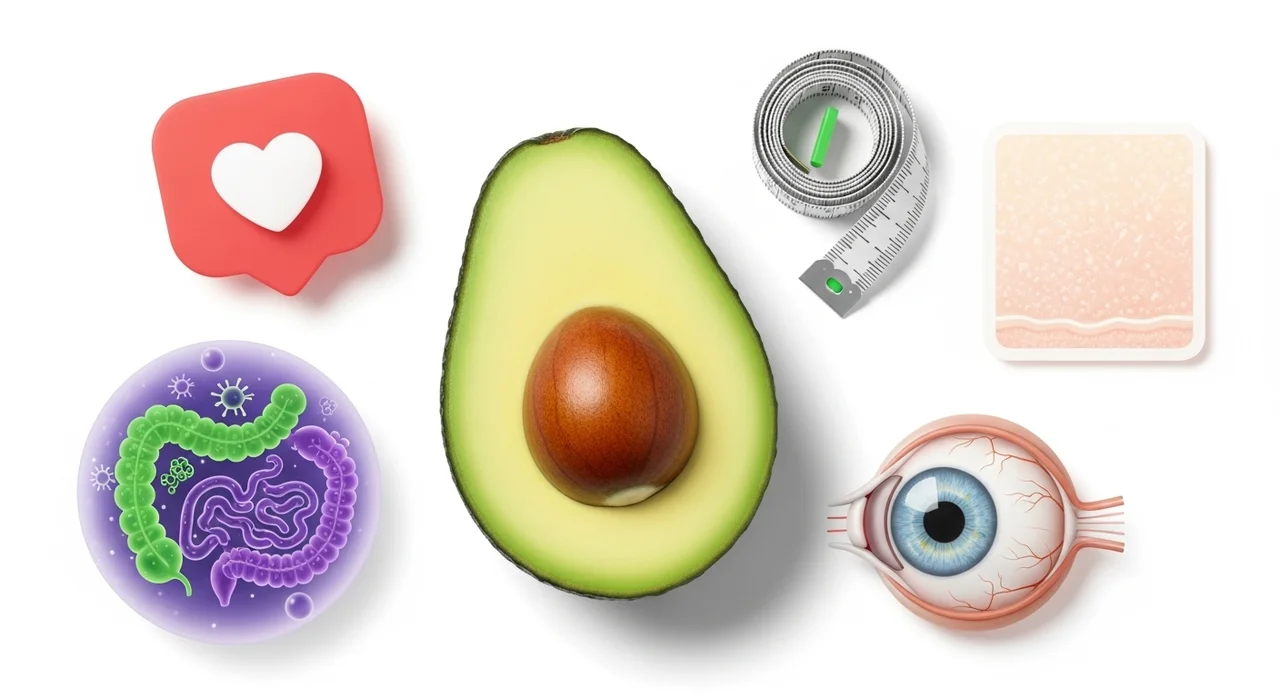 핵심 아보카도효능 5가지: 건강을 지키는 비결