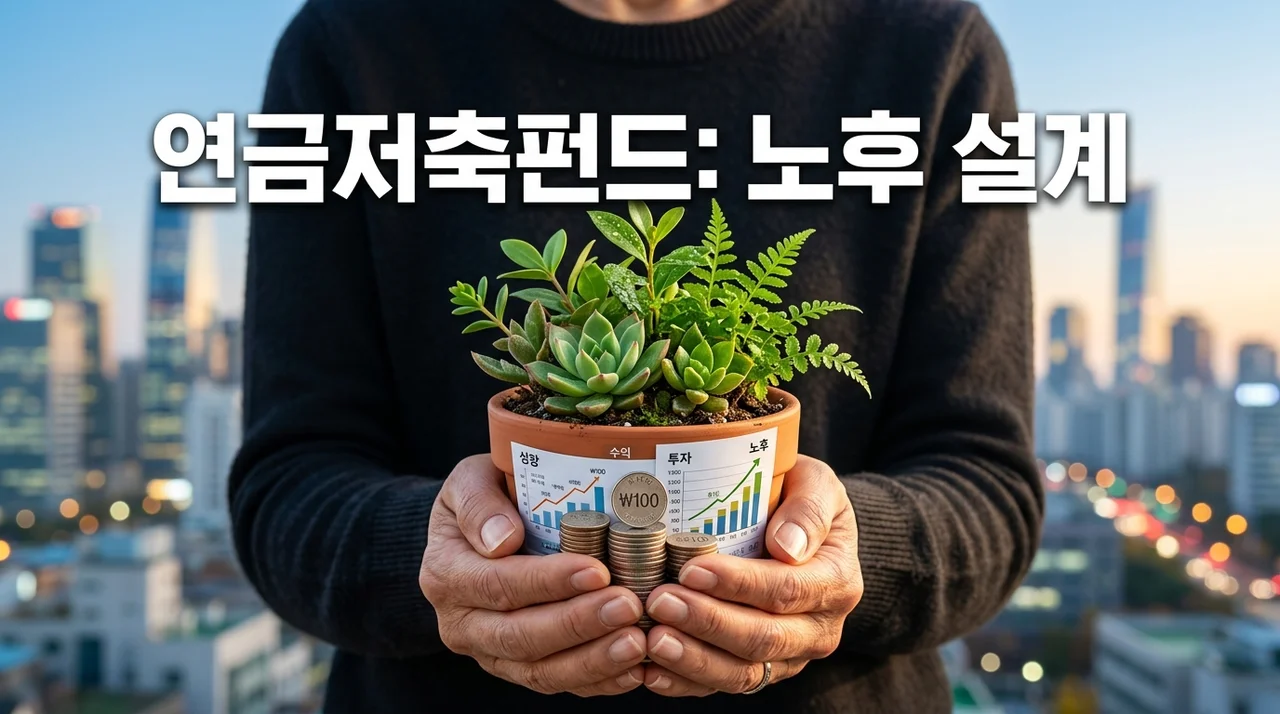 연금저축펀드란: 노후 대비 현명한 투자, 세액공제 혜택 총정리