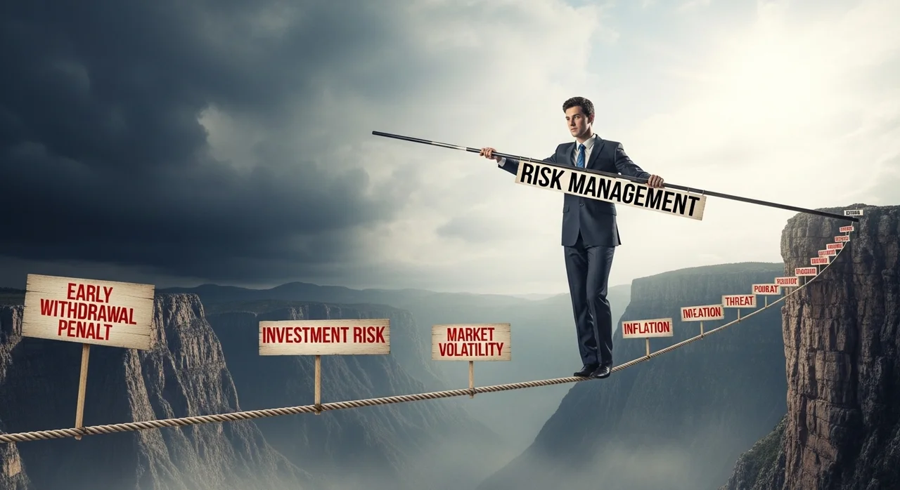 연금저축펀드 활용 시 주의할 점 및 리스크 관리